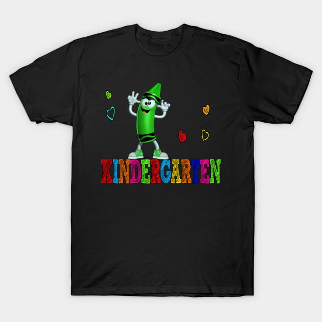 Dabbing Kindergarten Gift Pen Design Motif T-Shirt by Shirtjaeger